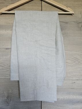 J. Crew Linen Straight-Leg Pants in Flax